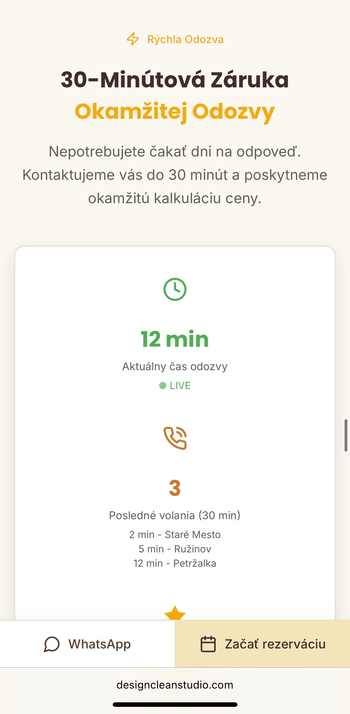 Design Clean Studio mobile shot 12