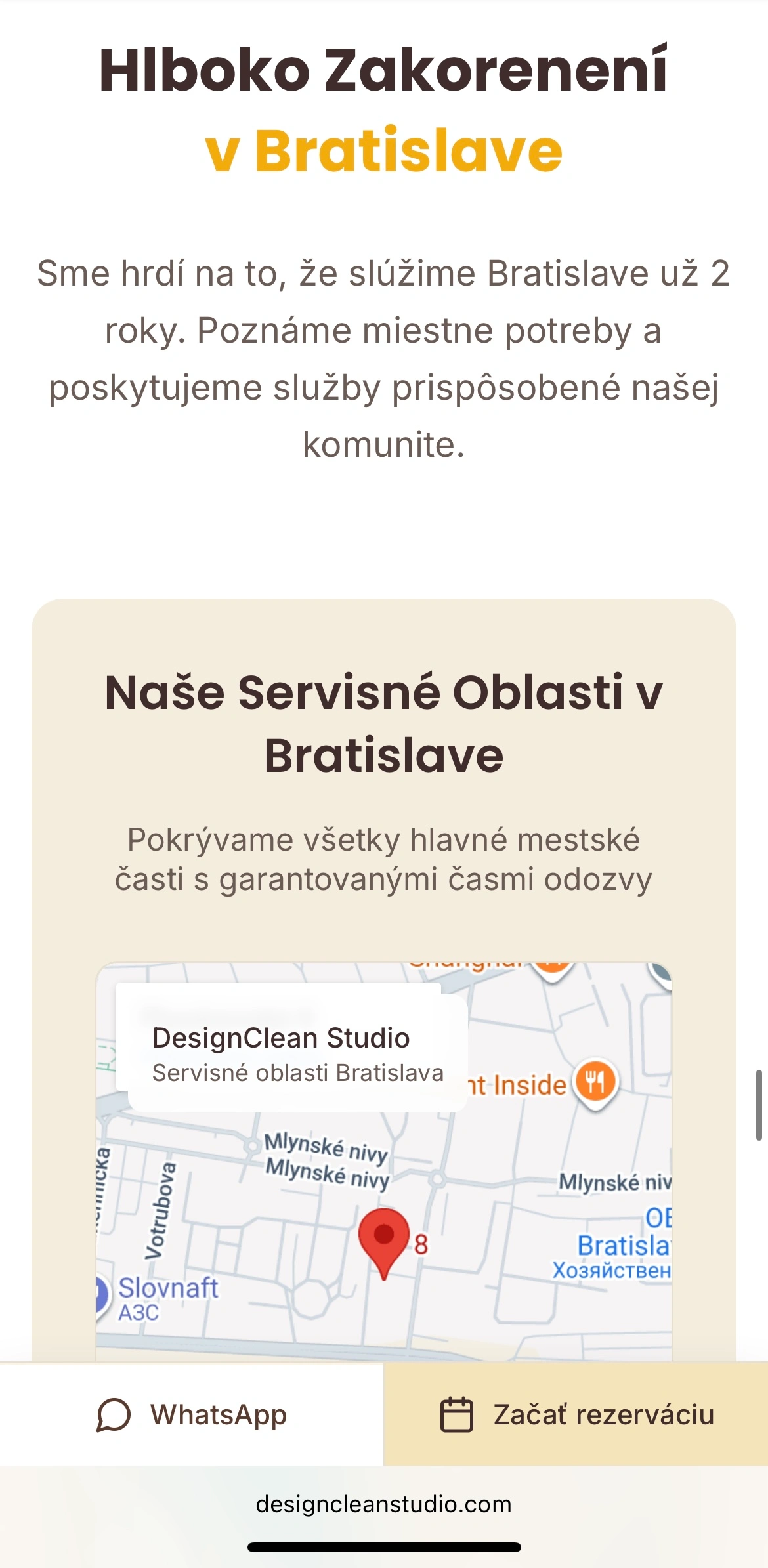 Design Clean Studio mobile shot 14