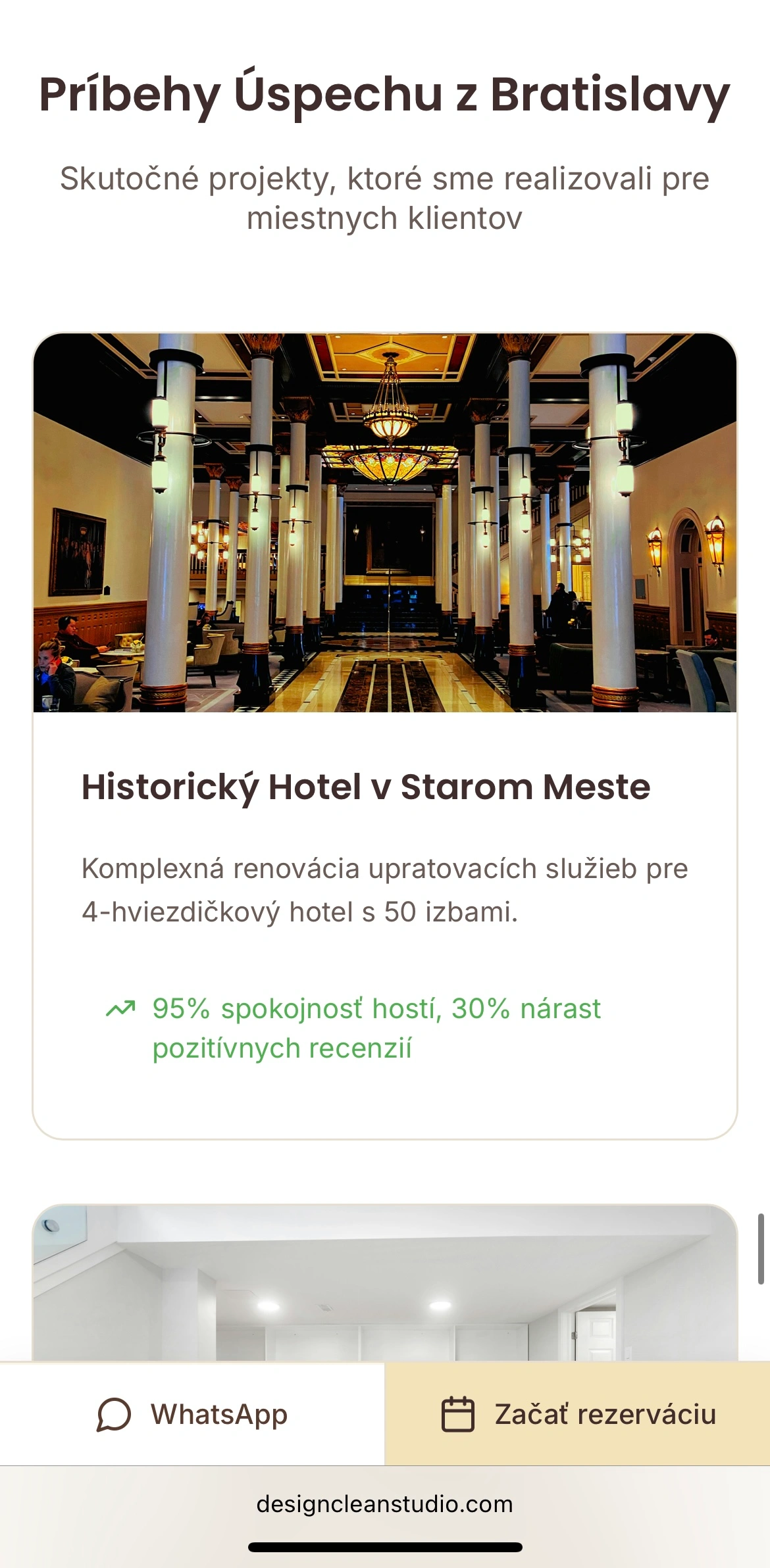 Design Clean Studio mobile shot 16